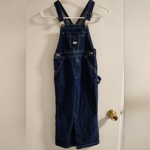 Key Kids Dark Denim Overalls , Size 5
